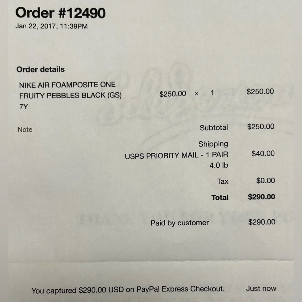 **HOST PICK** Nike Air Foamposite One “Fruity Pebbles” - 7Y/8.5W - Picture 8 of 10